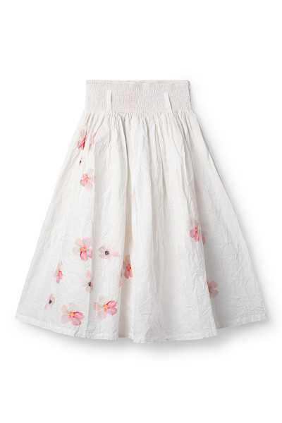 Ewa I Walla Jupe Hildeborg 22319 Original Flower coton bio