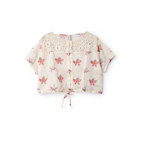 Ewa I Walla Blouse Lula 44202 Organdie coton Fleurs