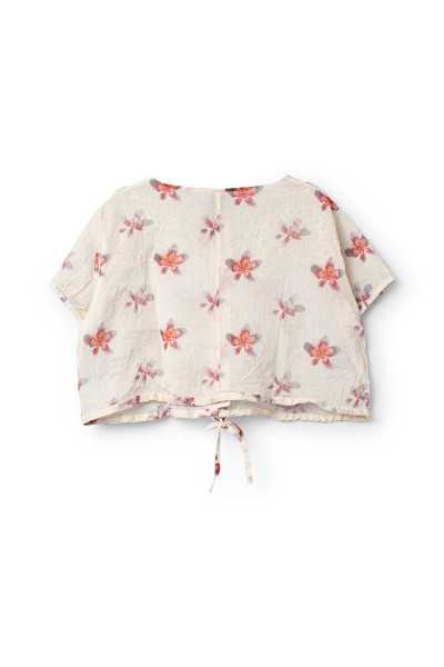 Ewa I Walla Blouse Lula 44202 Organdie coton Fleurs
