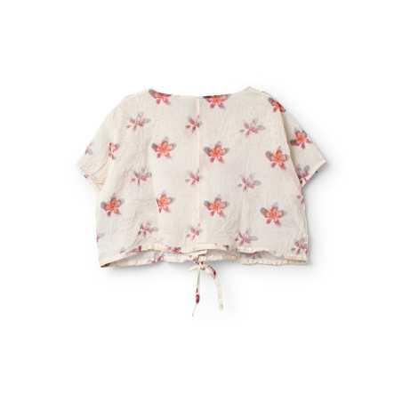Ewa I Walla Blouse Lula 44202 Organdie coton Fleurs