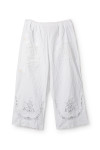 Ewa i Walla Pantalon Ejrin white 11441 Dentelle Coton Bio