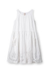 Ewa i Walla Robe Karine white 55942 Dentelle de Coton Bio