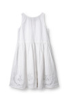 Ewa i Walla Robe Karine white 55942 Dentelle de Coton Bio