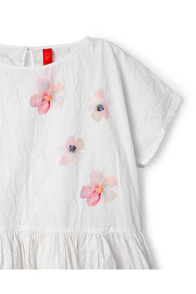 Ewa i Walla Robe Davida 55943 coton Bio fleurs