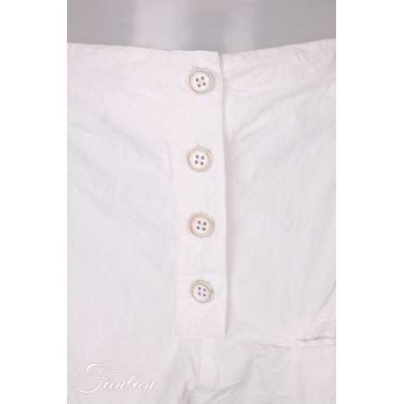 Ewa i Walla Pantalon Ejrin white 11441 Dentelle Coton Bio