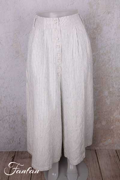 Ewa i Walla Pantalon Bim 11442 lin rayé