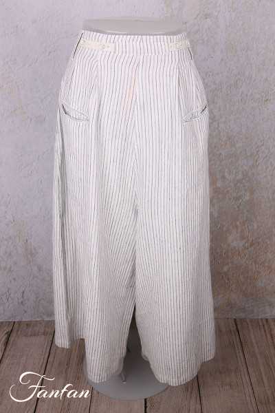 Ewa i Walla Pantalon Bim 11442 lin rayé