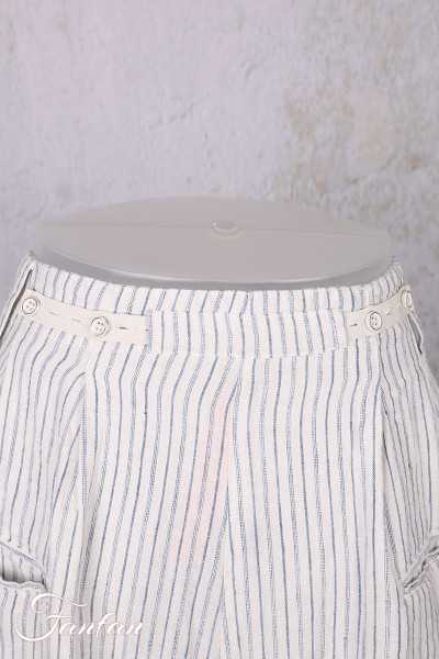 Ewa i Walla Pantalon Bim 11442 lin rayé