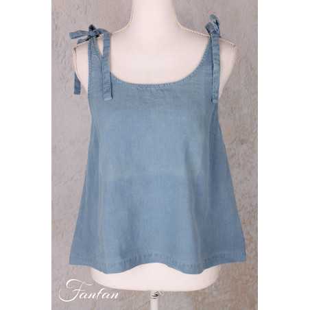 Ewa I Walla Top Mariella 33412 Indigo lin