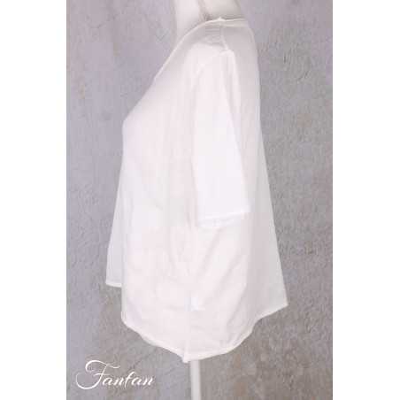 Ewa I Walla Tee Genna 44204 white Coton