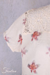 Ewa I Walla Blouse Lula 44202 Organdie coton Fleurs