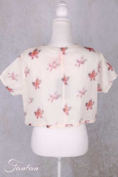 Ewa I Walla Blouse Lula 44202 Organdie coton Fleurs