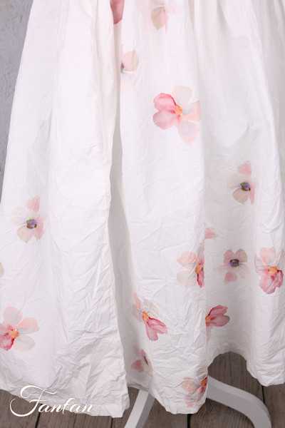 Ewa i Walla Robe Davida 55943 coton Bio fleurs