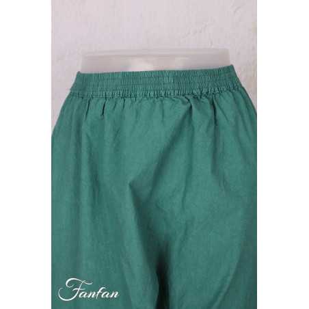 Privatsachen Pantalon sarouel Zäunetz coton Jade