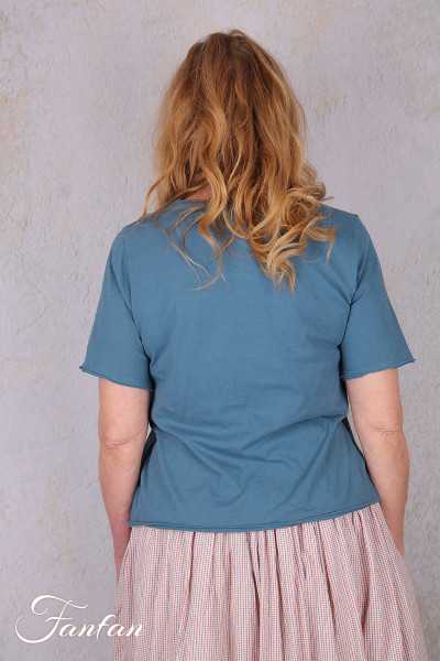 Ewa I Walla Tee Genna 44204 blue Coton