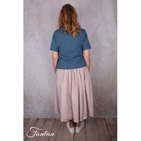 Ewa I Walla Tee Genna 44204 blue Coton