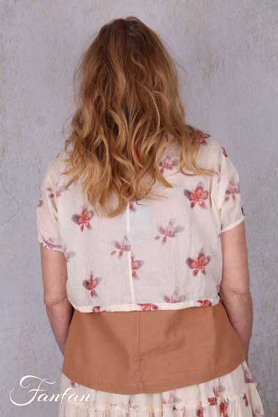 Ewa I Walla Blouse Lula 44202 Organdie coton Fleurs