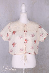 Ewa I Walla Blouse Lula 44202 Organdie coton Fleurs