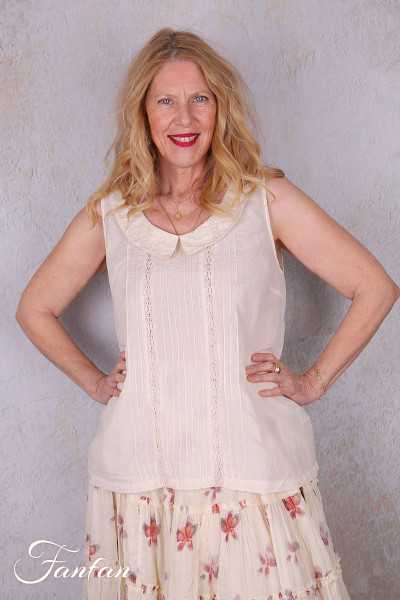 Ewa I Walla Top Calida 33404 Sushi Voile Oat