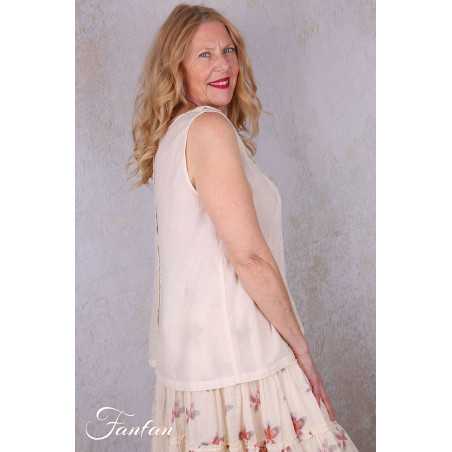 Ewa I Walla Top Calida 33404 Sushi Voile Oat