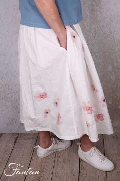 Ewa I Walla Jupe Hildeborg 22319 Original Flower coton bio