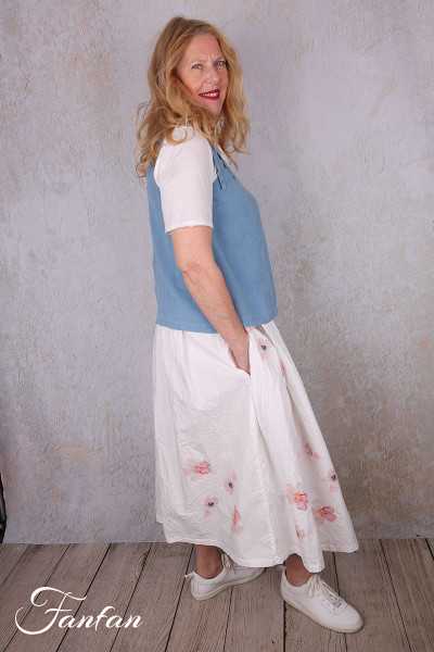 Ewa I Walla Jupe Hildeborg 22319 Original Flower coton bio