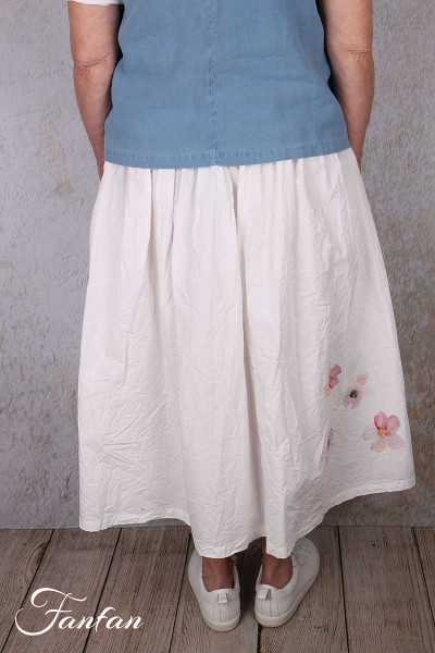 Ewa I Walla Jupe Hildeborg 22319 Original Flower coton bio