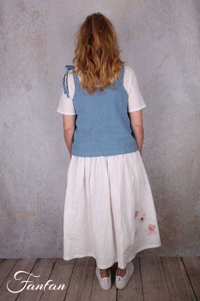 Ewa I Walla Jupe Hildeborg 22319 Original Flower coton bio