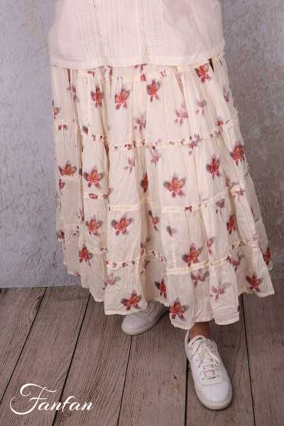 Ewa i Walla Jupe Juliette 22325 Original Flower coton