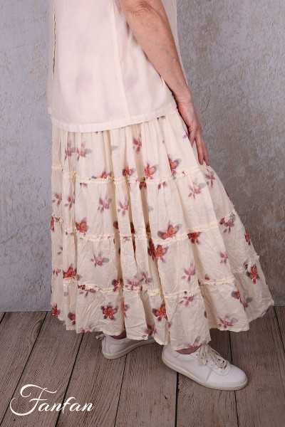 Ewa i Walla Jupe Juliette 22325 Original Flower coton