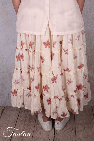 Ewa i Walla Jupe Juliette 22325 Original Flower coton