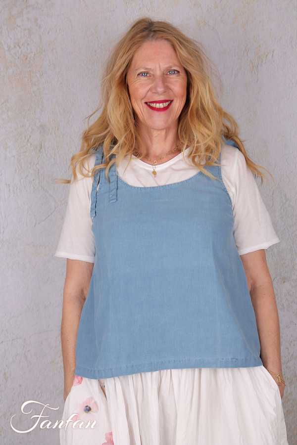 Ewa I Walla Top Mariella 33412 Indigo lin