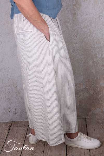 Ewa i Walla Pantalon Bim 11442 lin rayé