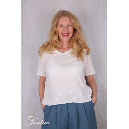 Ewa I Walla Tee Genna 44204 white Coton