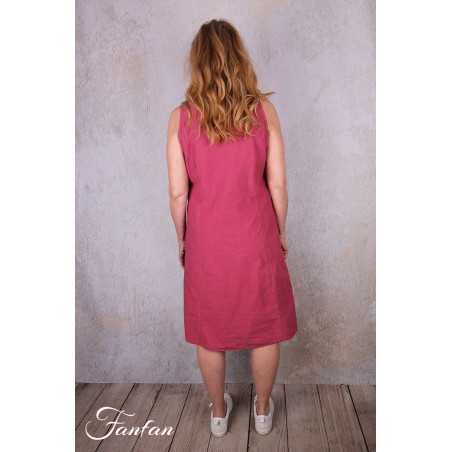 Privatsachen Robe Modewahr Magnolia coton froissé