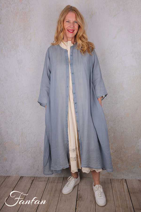 Privatsachen Manteau Punktür Strasse Ramie