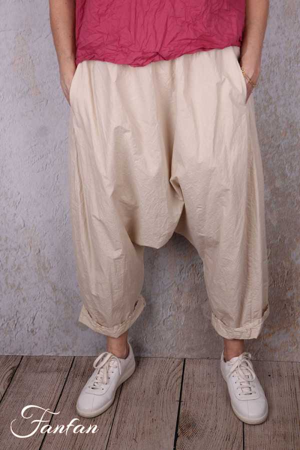 Privatsachen Pantalon sarouel Zäunetz coton Gefühl