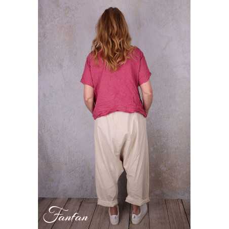 Privatsachen Pantalon sarouel Zäunetz coton Gefühl