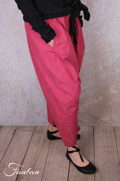 Privatsachen Pantalon sarouel Zäunetz coton Magnolia