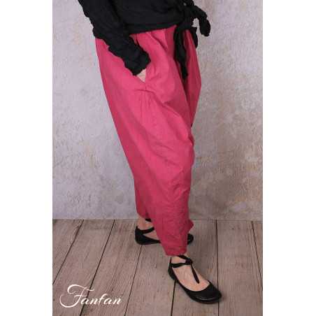 Privatsachen Pantalon sarouel Zäunetz coton Magnolia