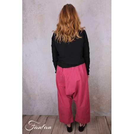 Privatsachen Pantalon sarouel Zäunetz coton Magnolia