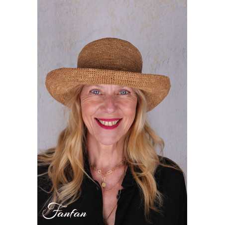 Rabarany Chapeau de soleil en raphia Lin B9NU