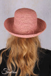 Rabarany Chapeau de soleil en raphia Rose B9NU