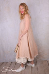 Les Ours Robe Calanga Blush coton et lin