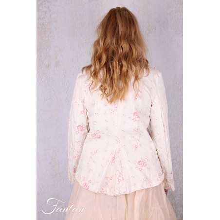 Les Ours Veste courte Anethi Liberty bouquet en popeline