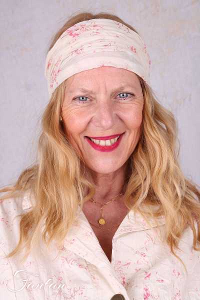 Les Ours Bandeau Liberty bouquet coton