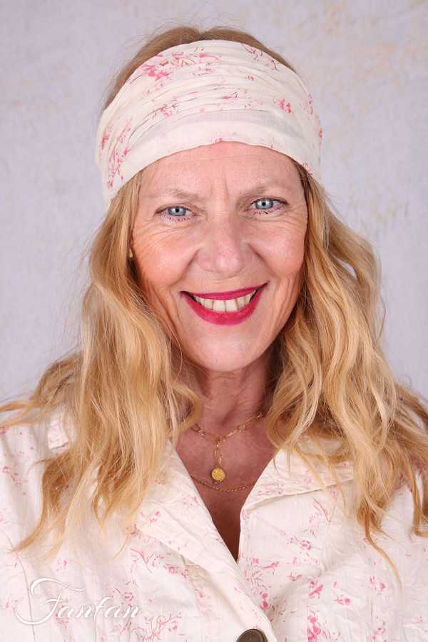 Les Ours Bandeau Liberty bouquet coton