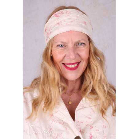 Les Ours Bandeau Liberty bouquet coton