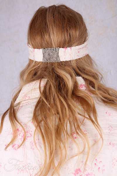 Les Ours Bandeau Liberty bouquet coton