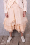 Les Ours Jupon Madou Blush organza de coton